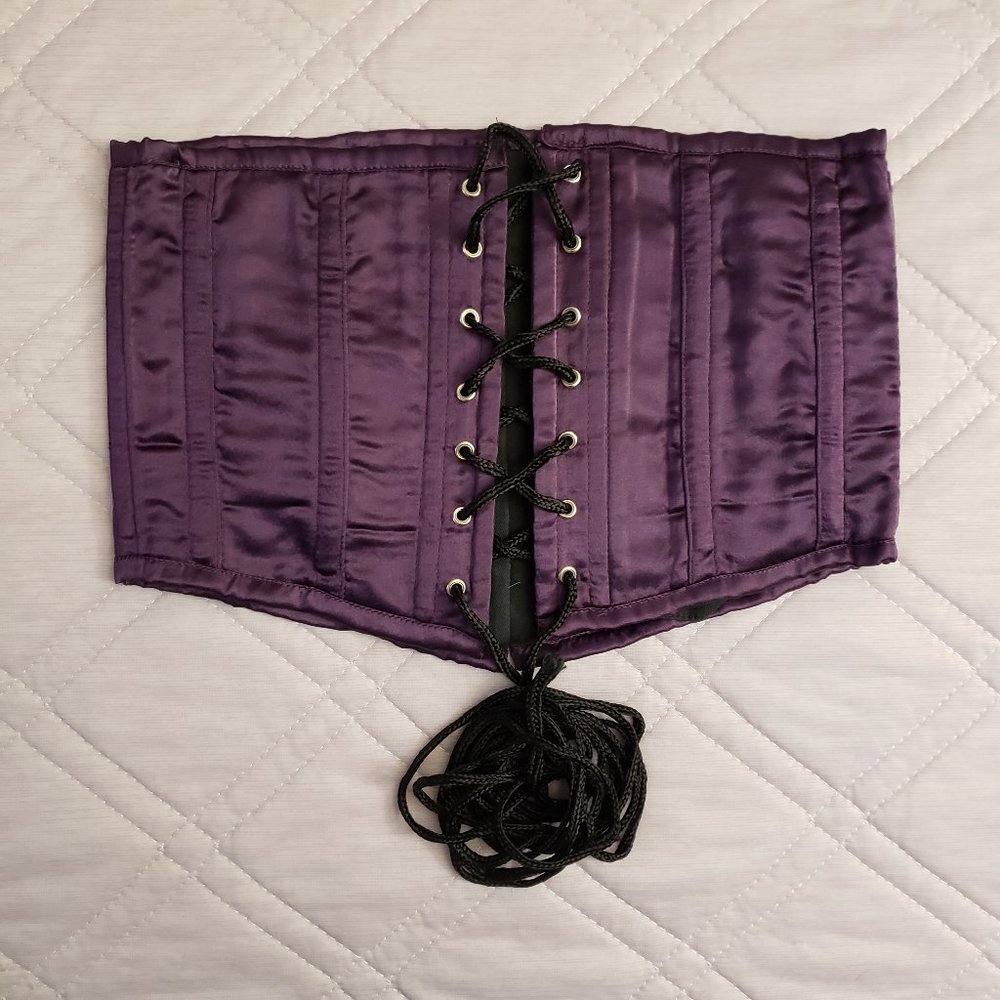 Pirate Dressing Purple Corset